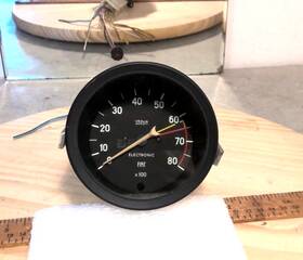4450499 Fiat Tachometer Instrument Cluster Oem Used Veglia Borletti