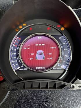 5sv91jxwab Fiat 500 Tft Digital Cluster 86 415mi