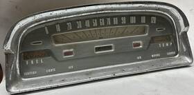 B9af10841a Fomoco 10841a Vtg 1959 Ford Fairlane Galaxie Dash Instrument Cluster Oem