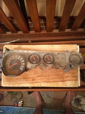 2984112 Fomoco 2984112/300317/04091 Mopar 1970-1974 E-body Barracuda/challenger Gauges Clucter Speedometer Non-rally