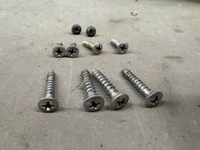 C2af-10841-c Fomoco 1962 1961 Ford Galaxie 500 Speedometer Dash Instrument Gauge Cluster Screws Oem
