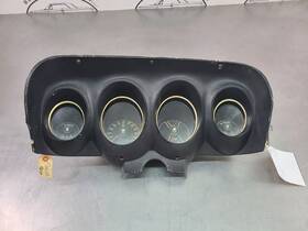 257-00481 Ford 1969-70 Mustang Instrument Cluster Gauge Assembly With Bezel Trim Black