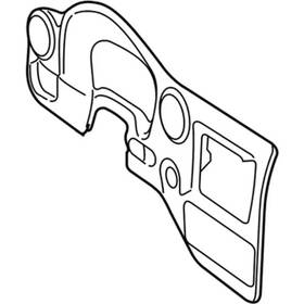 2l1z-78044d70-naa Ford Genuine Cluster Panel