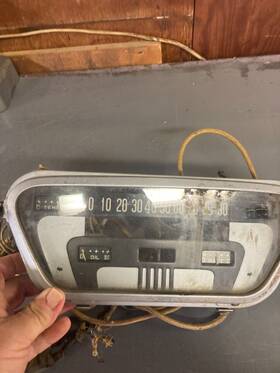 43850 Ford 1953-1955 Truck Gauge Cluster Instrument Dash Panel Speedometer
