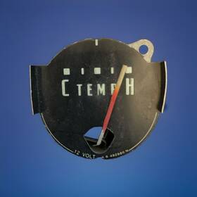 49298cn Ford 1956 F100 Oem Temperature Gauge Truck Ks Untested