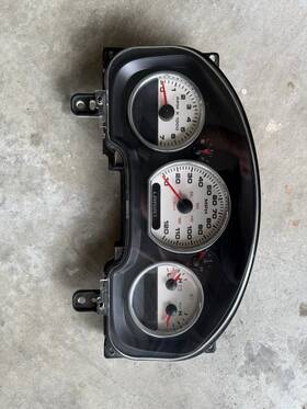 4l3410849ga Ford 2004 - 2008 F150 Lariat Dash Instrument Gauge Cluster Display Oem White