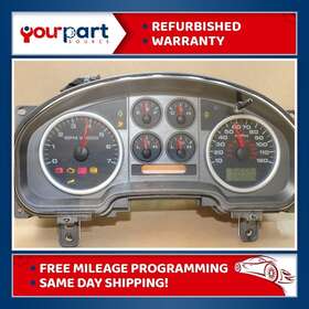 6l34-10849-caa Ford 2006 F-150 Fx4 Offroad Instrument Cluster Gauges Speedometer