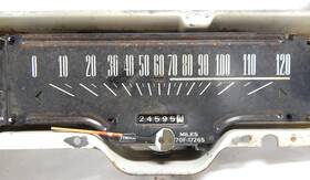 70f-17265 Ford Vtg 1965-66 Galaxy Speedometer Dash Gauge Panel Instrument Cluster 17265