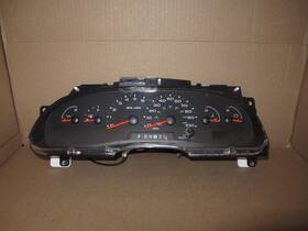7c2t10849ac Ford 2007 07 E150 E250 E350 E450 Van Speedometer Cluster 76k