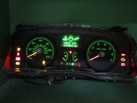 Ford 7w13-10849-aa 07 Lincoln Town Car Instrument Gauge Cluster Gauges Speedo Tach Mileage Prog 069