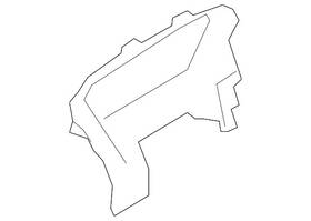 Ford 8a8z-74044d70-aa Genuine Cluster Bezel