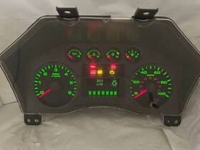 9c3t10849dec Ford Speedometer Instrument 08 F250sd/f350sd 69 814 Miles Cracked Lens- Gas