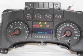 9l3410849am Ford Speedometer Instrument Cluster 09 F150 Stx/xl Gas Gauges 185 738 Miles