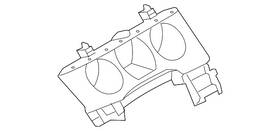 Ag1z-54044d70-ac Ford Genuine Cluster Bezel