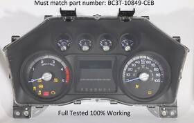 Bc3t-10849-ceb Ford 2011 F-250 F-350 4x4 Diesel Instrument Panel Cluster 341k