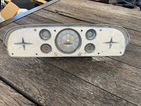 C0tf-17255-j Ford 1957- 1960 F100 Pickup Truck Instrument Gauge Cluster 1958 1959 Oem