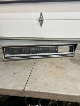 C60f-10848c Ford 1966 Fairlane 500 Speedometer Cluster Oem Fomoco Modified