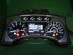 Cl34-10849-sd Ford 12 F150 Platinum Instrument Gauge Cluster Gauges Speedo Tach Mileage Prog 1698