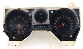 D2sf-10b885 Ford 72-76 Thunderbird Instrument Gauge Cluster Lens Speedo Clock
