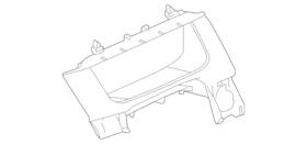 Dg1z-54044d70-da Ford Genuine Cluster Bezel