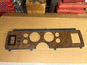 E0zb-66045c90-ca Ford 1979-1986 Mustang 5.0 Instrument Cluster Bezel Woodgrain Fox Body