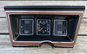 E2uf-10838-ac Ford 75-91 Econoline Van Instrument Gauge Cluster Speedometer Woodgrain E-series