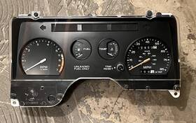 E7gz-9305-a Ford E3ef-10k843 1981-1990 Escort Gt 1.9l Instrument Cluster Speedometer Gauge