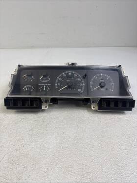 E7tf-10894-a Ford 87-91 F150 F250 F350 Speedometer Manual Tach Gauge Instrument Cluster Oem