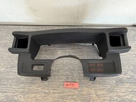 E8zb61042a80 Ford 1987-1989 Mustang Fox Body Instrument Cluster Bezel Gauges Housing Black