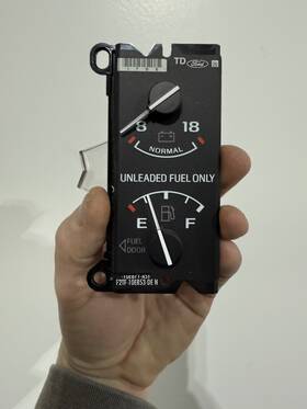 F2tf-10e853-de Ford 1992-1993 F150 F250 F350 Bronco Fuel Gas Battery Gauge #