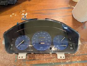 Ford F4bz-17255-c Instrument Speedometer Gauge Cluster 134956k Miles Tach For 94-97 Aspire Se