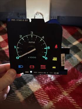 F4tf-17360-a Ford 1991-97 Pickup Rpm Speedometer Instrument Cluster Oem