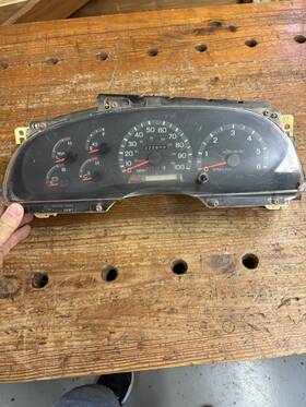 F65f-10848-ba Ford Instrument Speedometer Gauge Cluster With Tach For 97-98 F150 Expedition F65f-10848-ba Ford Instrument Speedometer Gauge Cluster With Tach For 97-98 F150 Expedition