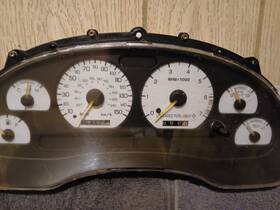 F6zf-10849-fa Ford 96-97 Mustang Gt Saleen Cobra Instrument Gauge Cluster Genuine Oem V8 Sn95