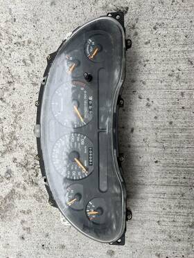 F6zf-10c956-bb Ford 96-98 Mustang Gt Instrument Cluster 150 Mph Speedometer Gauges Oem 100k Miles