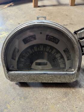 Fae-17255-c Ford 1953 Crestline Customline Sunliner Gauge Clsuter P/n Untested Fae-17255-c Ford 1953 Crestline Customline Sunliner Gauge Clsuter P/n Untested