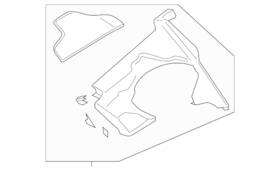 Fp5z-54044d70-aj Ford Genuine Cluster Bezel