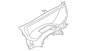 Fs7z-54044d70-ab Ford Genuine Cluster Bezel