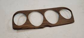 Dozz-10861-a Ford Mercury Fomoco D0zz-10861-a 1970 Mustang Instrument Cluster Woodgrain Cover Overlay