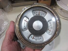 51f-9260 Ford Motor Company 1951 1952 F1 F2 F3 Pickup Truck Dash Temp-fuel-oil-battery Gauges Cluster