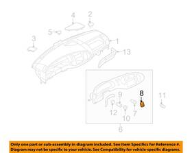 4l5z19a487aaa Ford Oem 03-11 E-150 Cluster Switches-power Outlet Cap