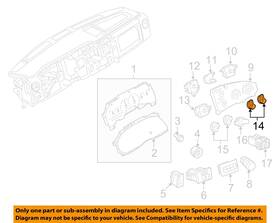 F8uz18519aa Ford Oem 08-19 E-150 Cluster Switches-fan Switch Knob