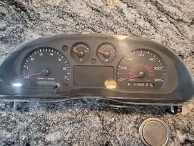 5l5410849ad Ford Trucks 2005-2006 Ranger Speedometer Instrument Cluster Gauges Black Faced