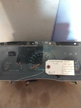 Ford W7f-10894-aa 1998-2005ford Crown Victoria/grand Marquis Gauge Cluster F2af-10b885-ab