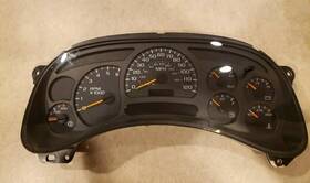 257-4642 General Motors 2003-2006 Silverado Sierra 2500hd Instrument Gauge Cluster Speedometer Oem