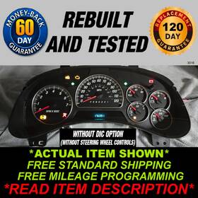 25792848 General Motors 2002-2009 Gmc Envoy Gauge Cluster