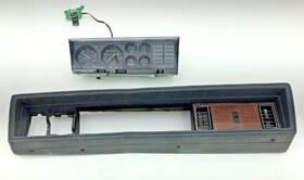 562063 General Motors 1981-1987 Oldsmobile Cutlass Tach And Gauges Dash Pad Surround Panel Hurst Olds