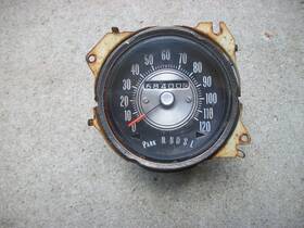 6493204 General Motors 1970-1972 Oldsmobile 442 Cutless Dash Working Speedometer With Circuit Board