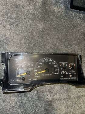 16207675 Genuine Gm Oem 95-99 Chevy Silverado Suburban Gmc Gauge Cluster 80k Low Miles Obs