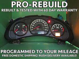 09379441 Gm 00-05 Impala Monte Carlo Instrument Gauge Cluster Speedo Tach Mileage Prog 2648